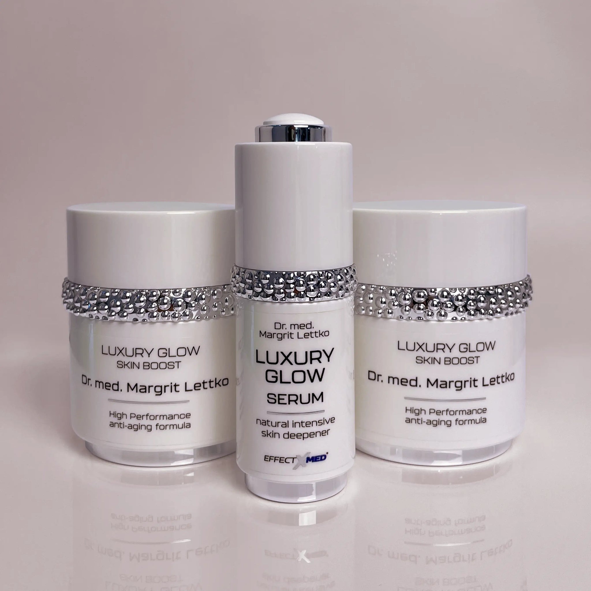 Luxury Glow 2x Creme + 1 Serum gratis